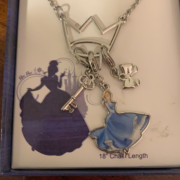 Disney | Jewelry | Disney Princess Cinderella Necklace | Poshmark